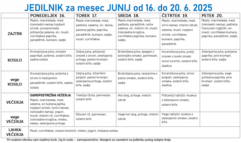 jedilnik